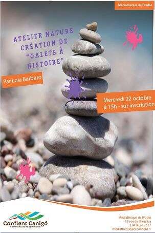 CRÉATION DE GALETS À HISTOIRE