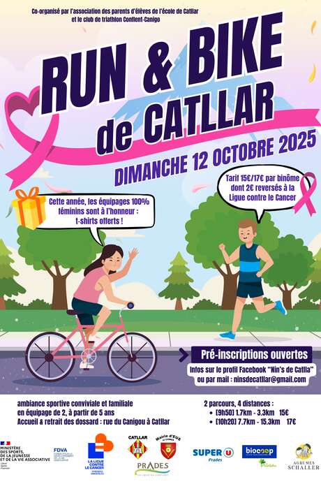 RUN AND BIKE