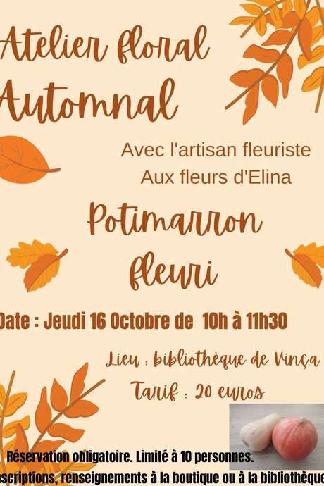 ATELIER FLORAL AUTOMNAL
