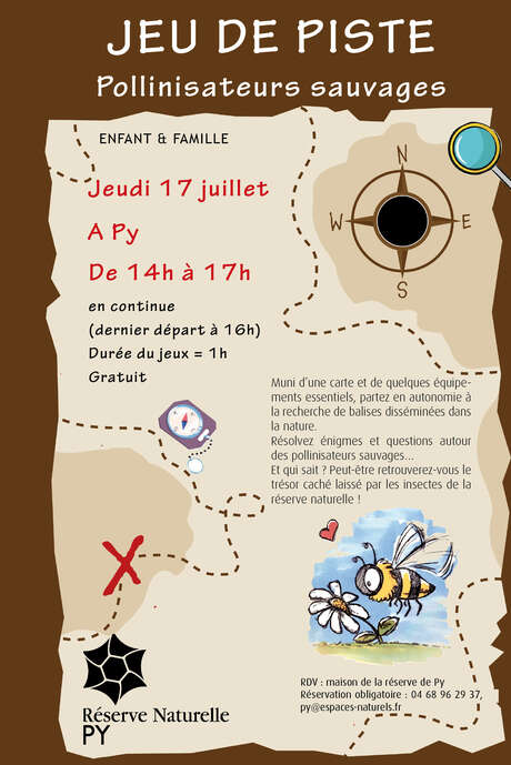 JEU DE PISTE : POLLINISATEURS SAUVAGES