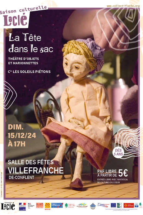 SPECTACLE "LA TÊTE DANS LE SAC"