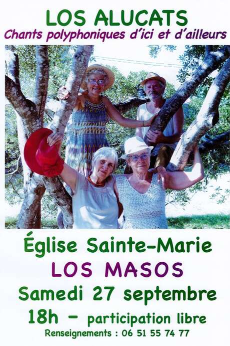 LOS ALUCATS : CHANTS POLYPHONIQUES D'ICI ET D'AILLEURS