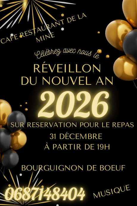 CÉLÉBRATION DU NOUVEL AN AU CAFÉ DE LA MINE