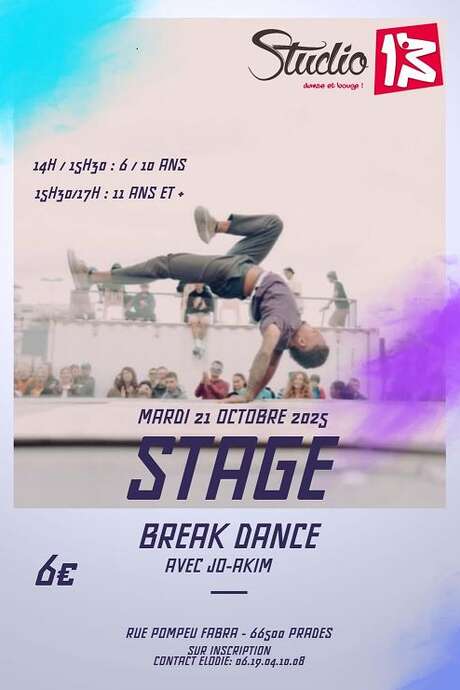 STAGE DE BREAK DANCE