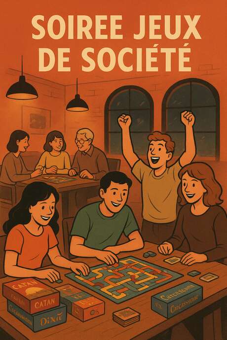 SOIRÉE JEUX DE SOCIÉTÉ