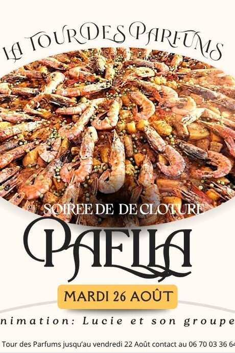 SOIRÉE DE CLÔTURE : PAËLLA