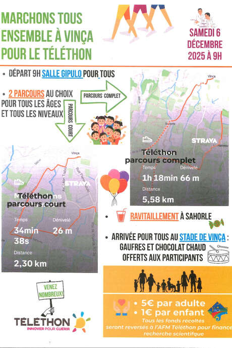 MARCHE PUR LE TÉLÉTHON