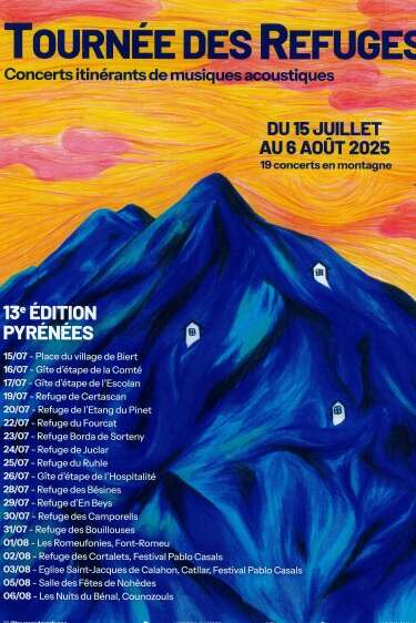 FESTIVAL PABLO CASALS : TOURNÉE DES REFUGES