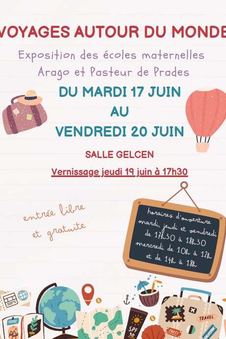 EXPOSITION "VOYAGE AUTOUR DU MONDE"
