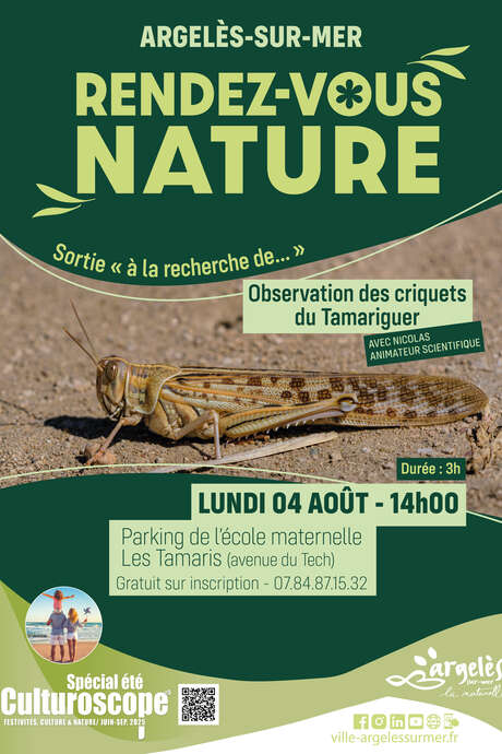 RENDEZ VOUS NATURE : SORTIE "A LA RECHERCHE DE ..."