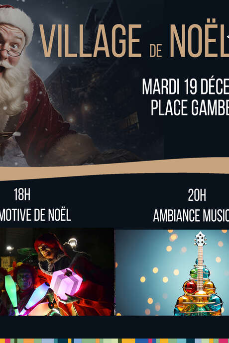 VILLAGE DE NOEL- PROGRAMME DU 19 DECEMBRE