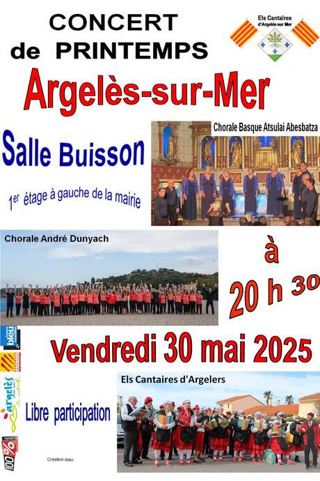 CONCERT DE PRINTEMPS 2025