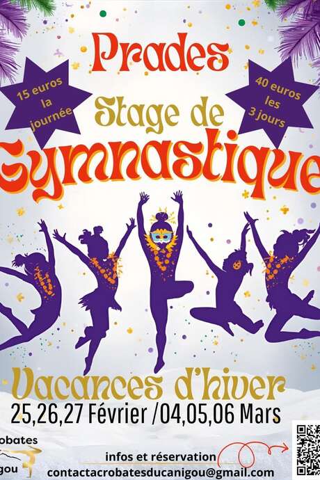 STAGE DE GYMNASTIQUE