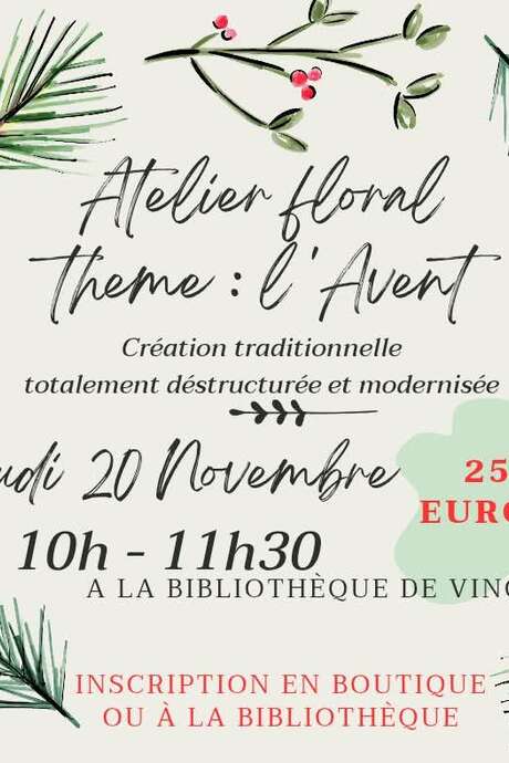 ATELIER CRÉATION FLORALE