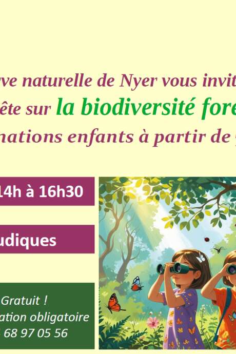 ENQUÊTE SUR LA BIODIVERSITÉ FORÊSTIÈRE