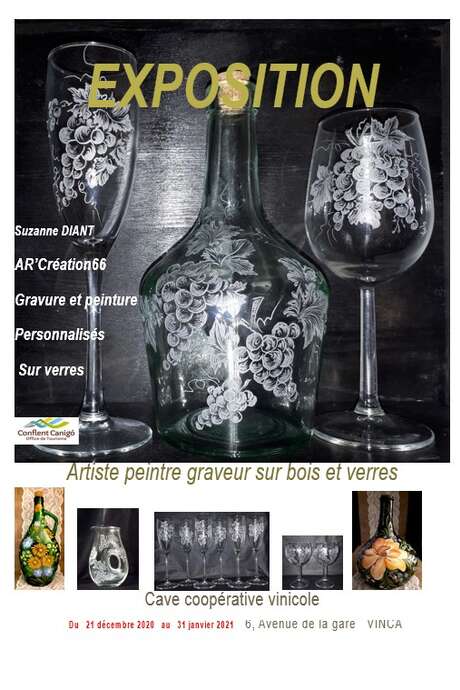 EXPOSITION DES GRAVURES ET PEINTURES SUR VERRE ET SUR BOIS EXPOSITION DES GRAVURES ET PEINTURES SUR VERRE ET SUR BOIS