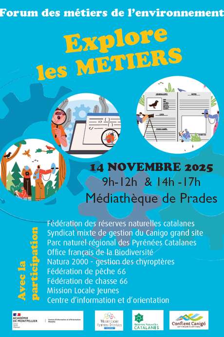 FORUM DES MÉTIERS DE L'ENVIRONNEMENT FORUM DES MÉTIERS DE L'ENVIRONNEMENT