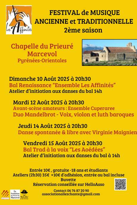 FESTIVAL DE MUSIQUE ET DANSE ANCIENNE, TRADITIONNELLE & STAGE