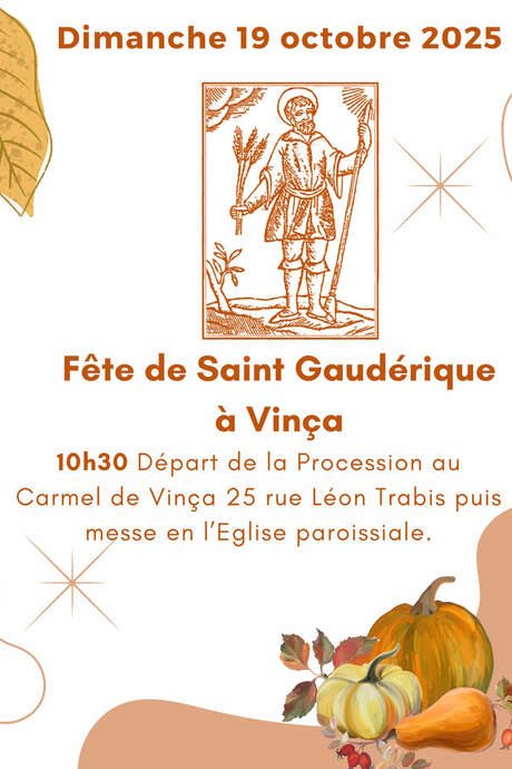 FÊTE DE SAINT GAUDÉRIQUE