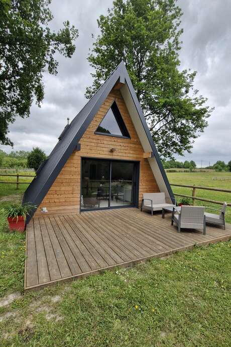 Nature lodge des Rosiers