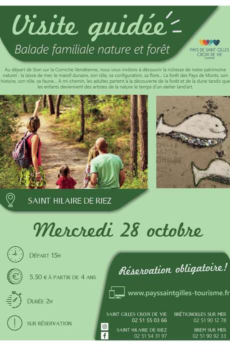 BALADE FAMILIALE NATURE & FORÊT - 28.10 BALADE FAMILIALE NATURE & FORÊT - 28.10