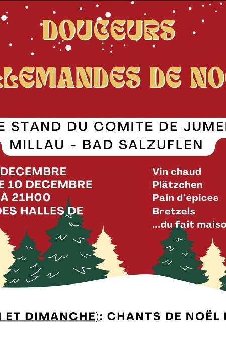 Festival Bonheurs d'Hiver - Douceurs allemandes de Noël - chalet de Noël