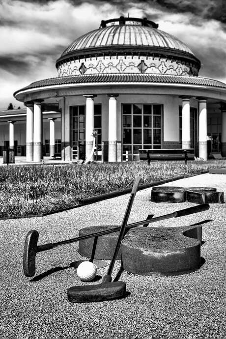 Minigolf à Contrexéville