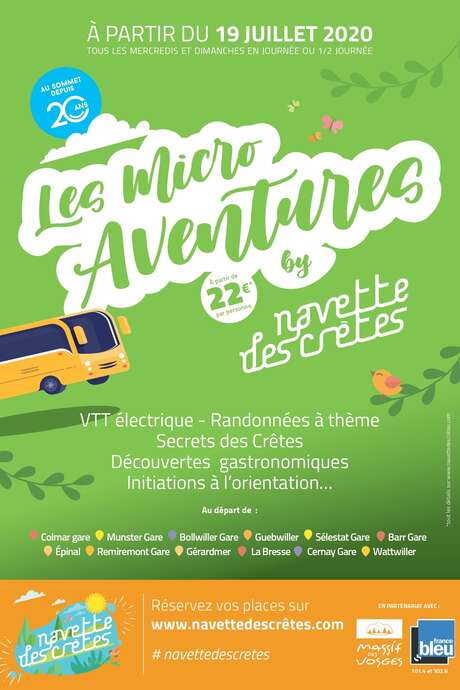 LES MICROS AVENTURES - VERS LES HAUTES CHAUMES LES MICROS AVENTURES - VERS LES HAUTES CHAUMES