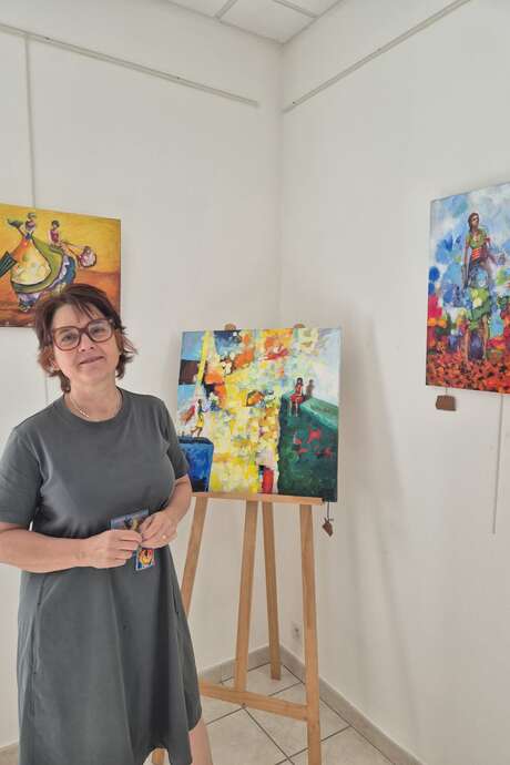 Exposition peinture Dom Garcia