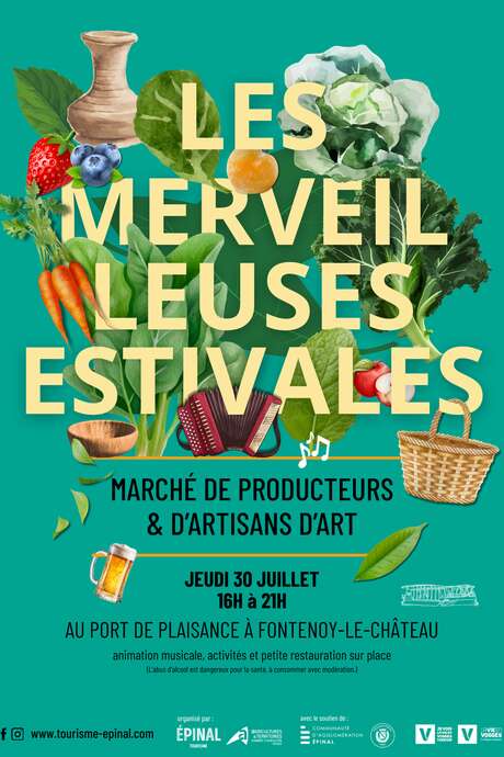 Les merveilleuses estivales a fontenoy le château