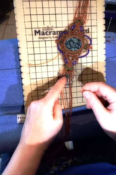 Atelier créatif micro macramé
