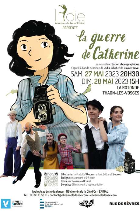 SPECTACLE DE DANSE: LA GUERRE DE CATHERINE