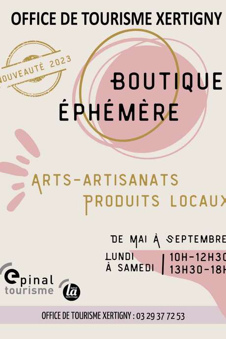 BOUTIQUE EPHEMERE - OFFICE DE TOURISME