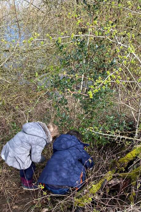 Chasse aux oeufs/rallye nature