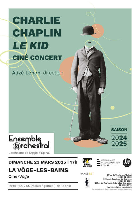 CINÉ-CONCERT CHARLIE CHAPLIN  LE KID (CINÉ-CONCERT)