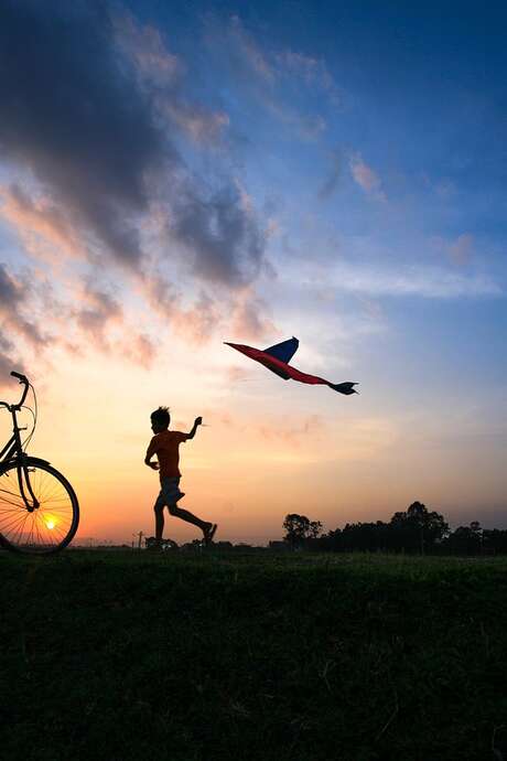 Balade lumineuse: brillez cyclistes