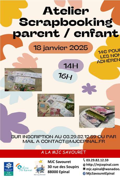 ATELIER SCRAPBOOKING PARENT/ENFANT