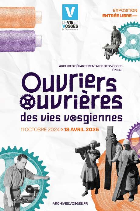 CONFÉRENCE 'FEMMES OUVRIÈRES DANS LES VOSGES AU XIXE SIÈCLE'