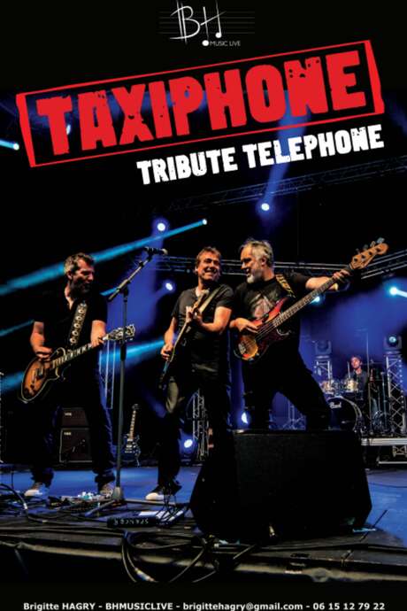 Concert hommage à téléphone par taxiphone
