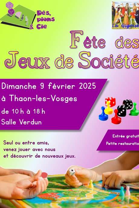 FÊTE DES JEUX DE SOCIÉTÉ