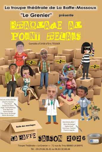 Théâtre "braquage au point relais"