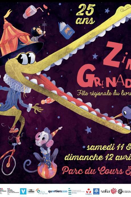 Zinc grenadine, fête régionale du livre jeunesse