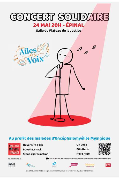Concert solidaire Aux Ailes de la Voix