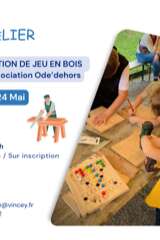 Atelier de fabrication d'un jeu en bois