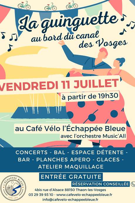 la Guinguette du café vélo