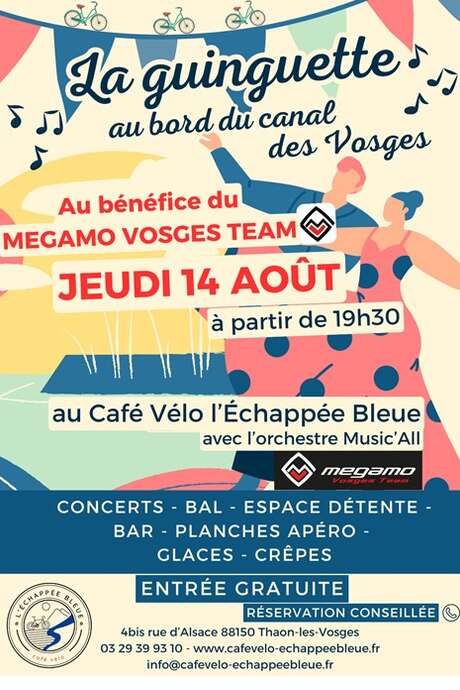 la Guinguette du café vélo