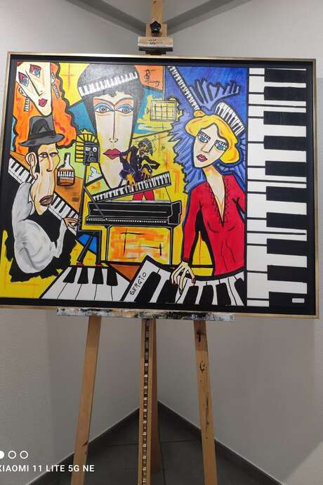Expostion des peintures de SERGIO