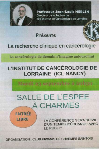 conférence : la recherche clinique en cancérologie