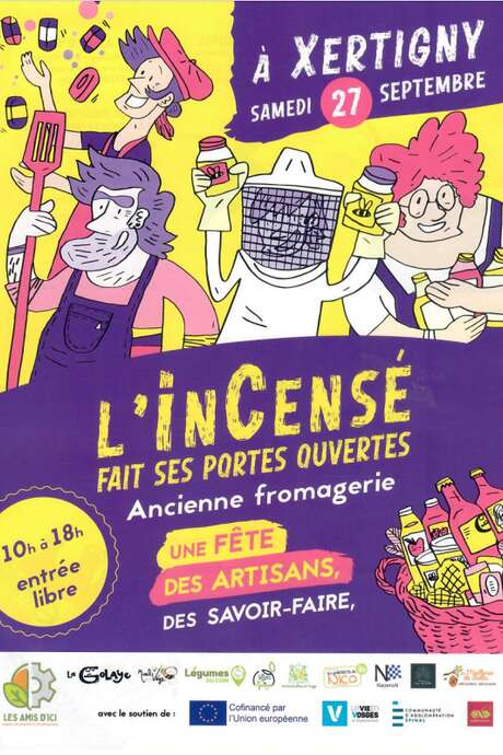 L'Incensé fait ses portes ouvertes