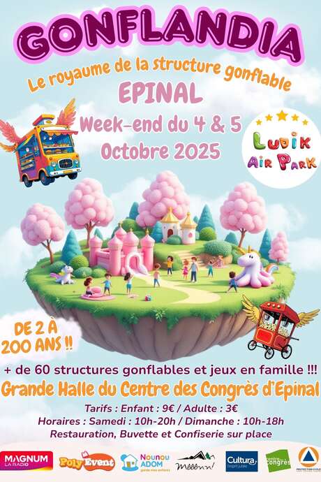 GONFLANDIA 2025 - Salon du Château Gonflable